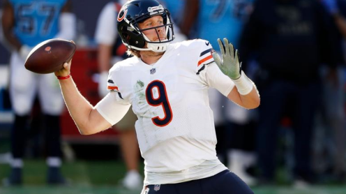 Bears quarterback Fowles zahájí zápas tento týden
